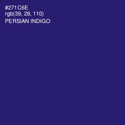 #271C6E - Persian Indigo Color Image